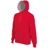 KA443-Hanorac-cu-gluga-unisex-KARIBAN-HOODED-SWEATSHIRT-Red