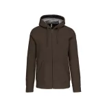 KA444 - Hanorac cu fermoar unisex Kariban [Dark Khaki]