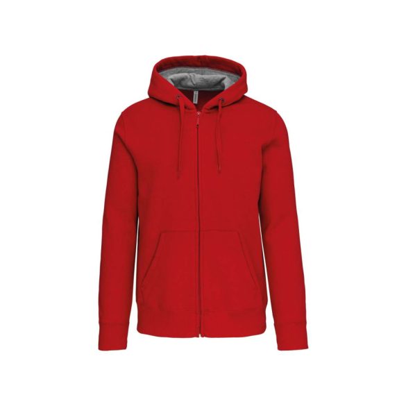 KA444 - Hanorac cu fermoar unisex Kariban [Red]