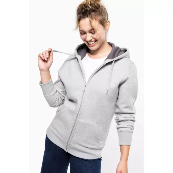 KA444 - Hanorac cu fermoar unisex Kariban [Red]