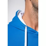 KA446 - Hanorac cu gluga de barbat Kariban CONTRAST [Fuchsia/Fine Grey]