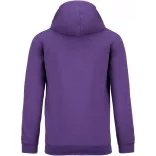 KA446-Hanorac-cu-gluga-de-barbat-Kariban-CONTRAST-Purple-Oxford-Grey