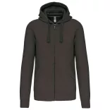 KA454 - Hanorac cu fermoar unisex Kariban [Dark Grey]