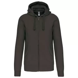 KA454 - Hanorac cu fermoar unisex Kariban [Dark Grey]