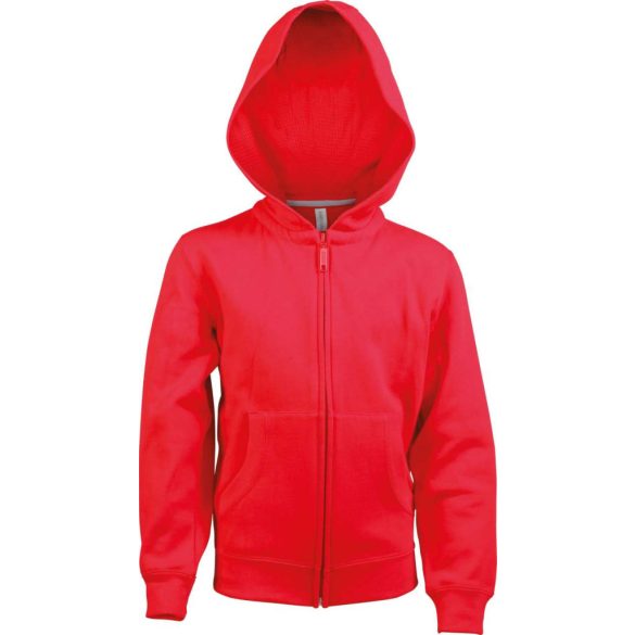 ka455 - Hanorac cu fermoar copii Kariban [Red]