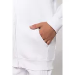 ka455 - Hanorac cu fermoar copii Kariban [White]