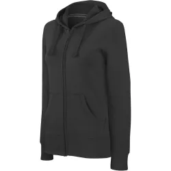 KA464-Jacheta-cu-gluga-de-dama-Kariban-Black