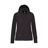 KA464 - Hanorac cu gluga de dama Kariban [Dark Grey]
