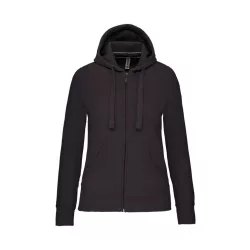 KA464 - Hanorac cu gluga de dama Kariban [Dark Grey]