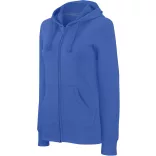 KA464-Jacheta-cu-gluga-de-dama-Kariban-Light-Royal-Blue