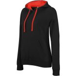 KA465-Hanorac-cu-gluga-de-dama-Kariban-CONTRAST-Black-Red