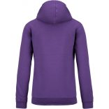 KA465-Hanorac-cu-gluga-de-dama-Kariban-CONTRAST-Purple-Oxford-Grey