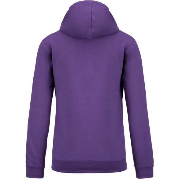 KA465-Hanorac-cu-gluga-de-dama-Kariban-CONTRAST-Purple-Oxford-Grey