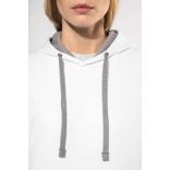 KA465-Hanorac-cu-gluga-de-dama-Kariban-CONTRAST-Tropical-Blue-White