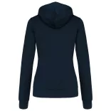 KA467 - Hanorac cu fermoar de dama Kariban CONTRAST [Navy/Fine Grey]
