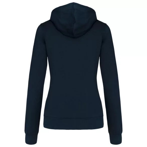 KA467 - Hanorac cu fermoar de dama Kariban CONTRAST [Navy/Fine Grey]