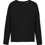 KA471 - Hanorac de dama Kariban OVERSIZED [Black]