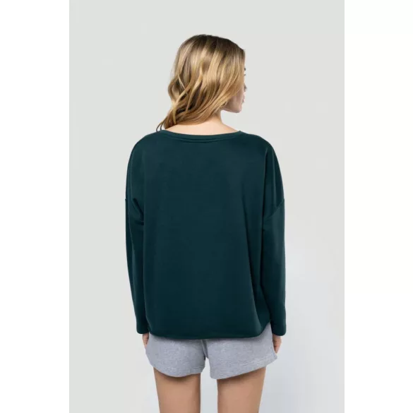 KA471 - Hanorac de dama Kariban OVERSIZED [Black]