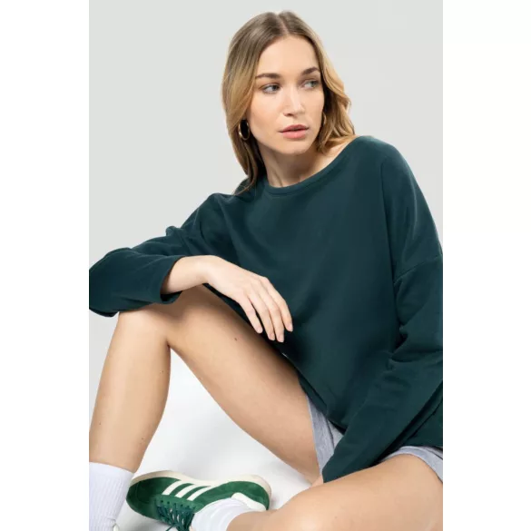 KA471 - Hanorac de dama Kariban OVERSIZED [Black]