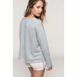 KA471-Hanorac-de-dama-Kariban-OVERSIZED-Light-Grey-Heather