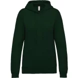 KA473-Hanorac-cu-gluga-de-dama-Kariban-Forest-Green