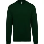 KA474-Hanorac-unisex-Kariban-CREW-NECK-Forest-Green