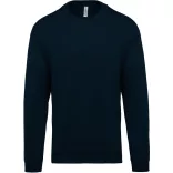 KA474-Hanorac-unisex-Kariban-CREW-NECK-Navy