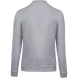 KA474-Hanorac-unisex-Kariban-CREW-NECK-Oxford-Grey