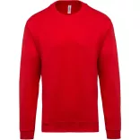 KA474-Hanorac-unisex-Kariban-CREW-NECK-Red