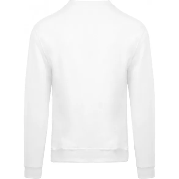 KA474-Hanorac-unisex-Kariban-CREW-NECK-White