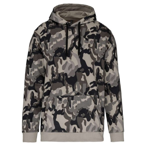 KA476 - Hanorac cu gluga de barbat Kariban [Grey Camouflage]