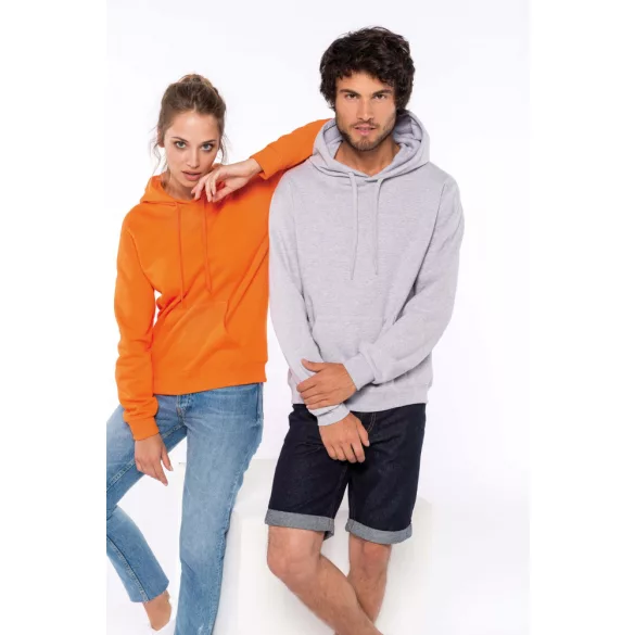 KA476-Hanorac-cu-gluga-de-barbat-Kariban-Oxford-Grey