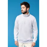 ka478 - Polar cu fermoar la gat KARIBAN - [Dark Grey]