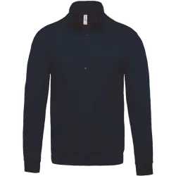 ka478 - Polar cu fermoar la gat KARIBAN - [Navy]