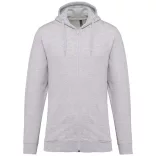 KA479 - Hanorac cu fermoar unisex Kariban [Ash Heather]
