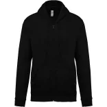 KA479-Hanorac-cu-fermoar-unisex-Kariban-Black