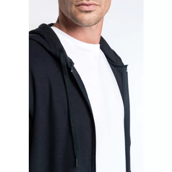 KA479-Hanorac-cu-fermoar-unisex-Kariban-Black