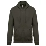 KA479 - Hanorac cu fermoar unisex Kariban [Dark Khaki]