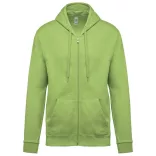 KA479 - Hanorac cu fermoar unisex Kariban [Lime]