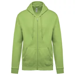 KA479 - Hanorac cu fermoar unisex Kariban [Lime]