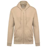 KA479 - Hanorac cu fermoar unisex Kariban [Light Sand]