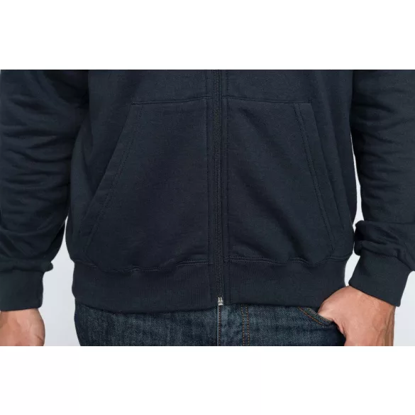 KA479-Hanorac-cu-fermoar-unisex-Kariban-Navy