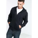 KA479-Hanorac-cu-fermoar-unisex-Kariban-Oxford-Grey