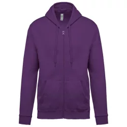 KA479 - Hanorac cu fermoar unisex Kariban [Purple]