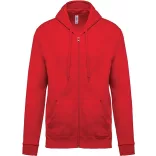 KA479-Hanorac-cu-fermoar-unisex-Kariban-Red