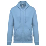 KA479 - Hanorac cu fermoar unisex Kariban [Sky Blue]