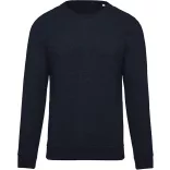 KA480-Hanorac-de-barbat-Kariban-ORGANIC-COTTON-French-Navy-Heather