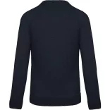 KA480-Hanorac-de-barbat-Kariban-ORGANIC-COTTON-French-Navy-Heather