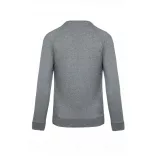 KA480-Hanorac-de-barbat-Kariban-ORGANIC-COTTON-Grey-Heather