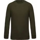 KA480-Hanorac-de-barbat-Kariban-ORGANIC-COTTON-Mossy-Green